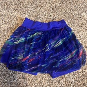 Blue ADIDAS girls like 6 Skort